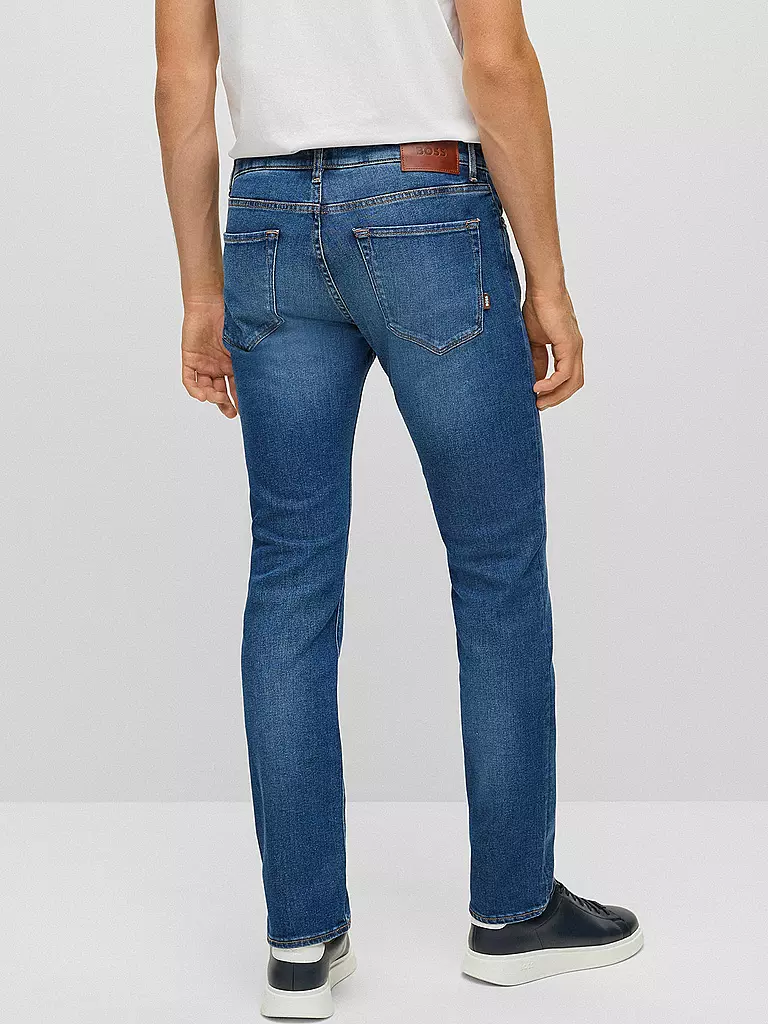 BOSS Jeans Straight Fit MAINE dunkelblau
