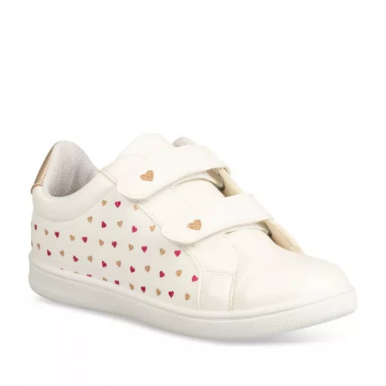 Baskets BLANC LOVELY SKULL