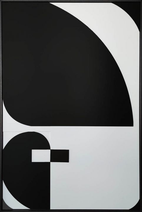 Schilderij Statement (versie B)B98 x H148 cm