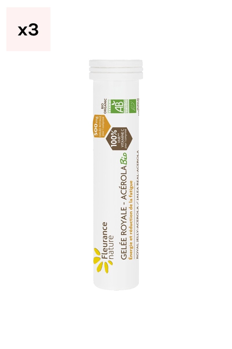 Gelée royale & acérola bio - Énergie & réduction de la fatigue - 15 jours
