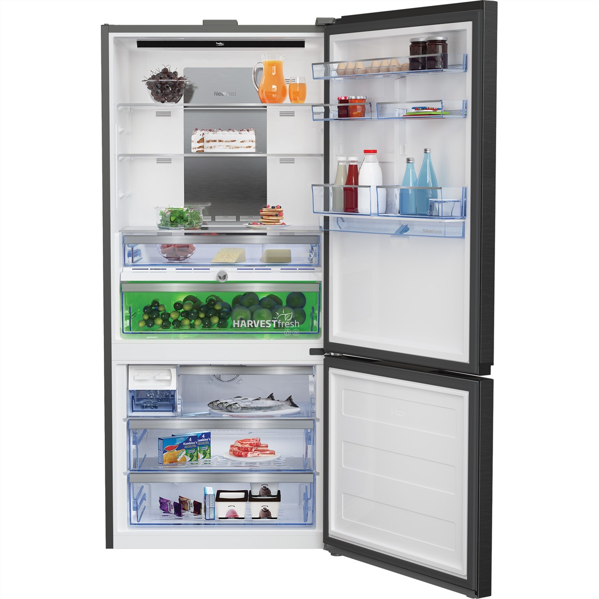 BEKO Kühl-/Gefrierkombination 191,5 cm hoch 83,2 cm breit
