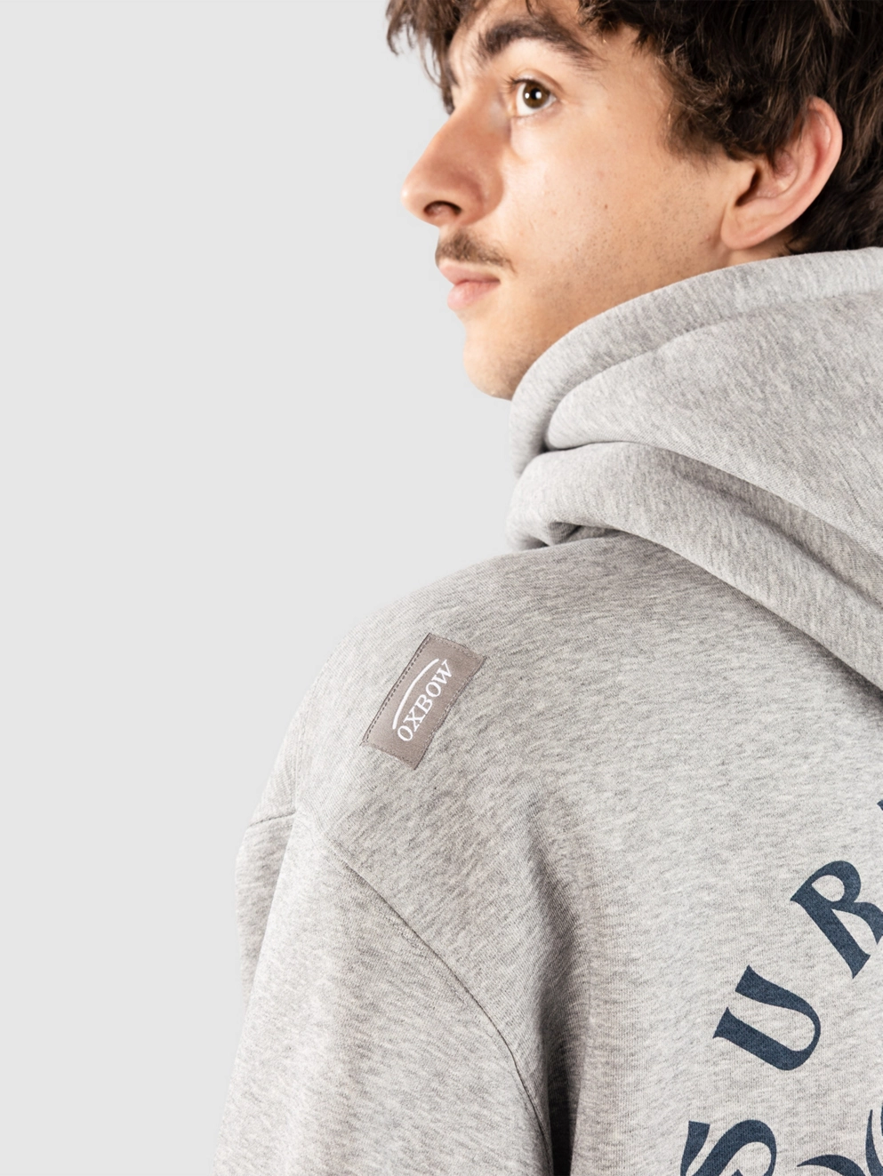 Oxbow R1Surfcamp Hoodie gris chine