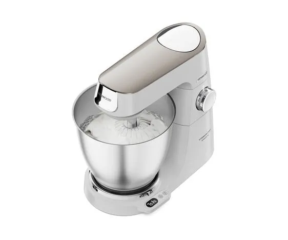 Kenwood Titanium Chef Baker XL KVL65.001WH - Køkkenmaskine - 1200 W - hvid/champagnecreme
