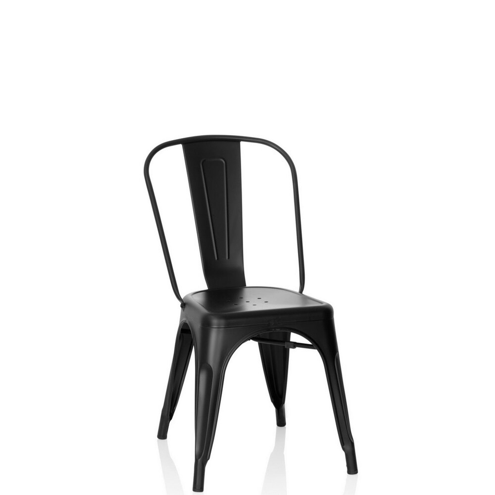 Bistrostuhl VANTAGGIO BRUSH Metall ohne Armlehnen hjh OFFICE