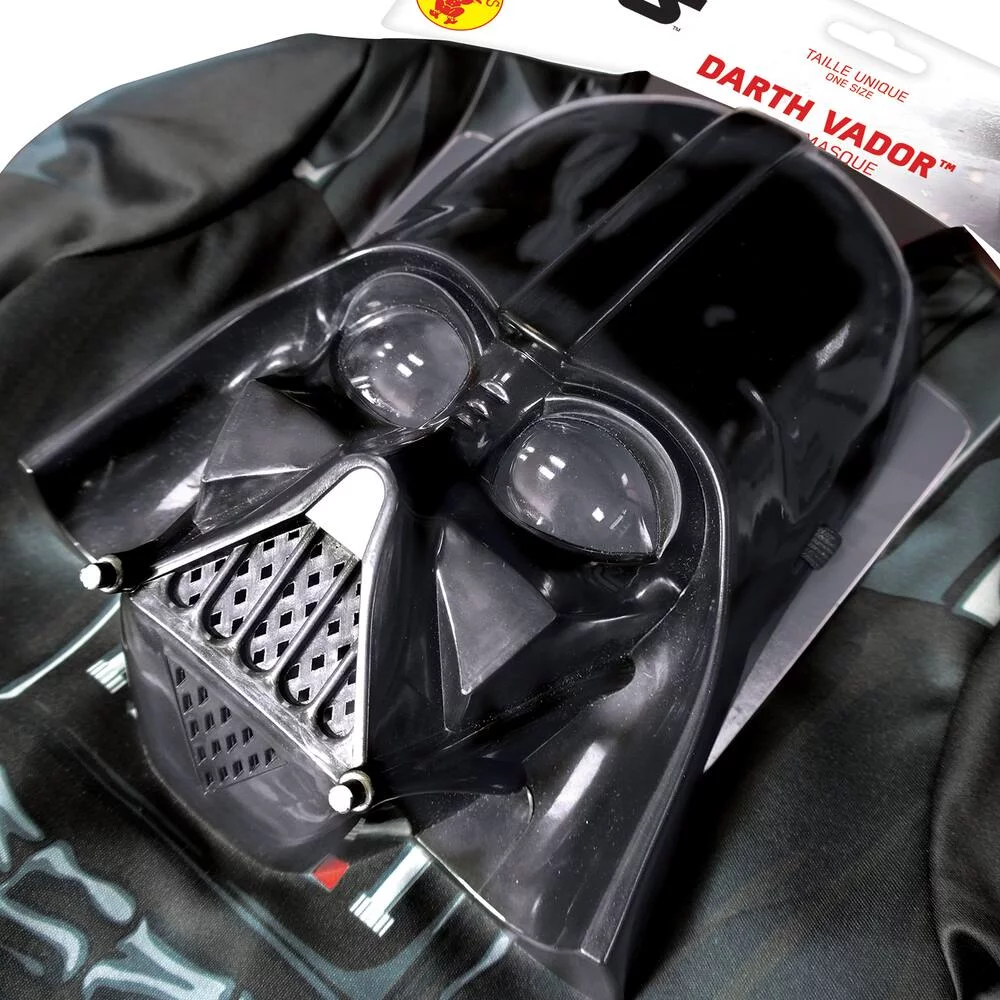 STAR WARS - DARK VADOR  - DEGUISEMENT + MASQUE TAILLE  5 - 8  ANS