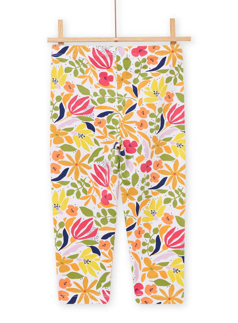 Legging à imprimé fleuri enfant fille