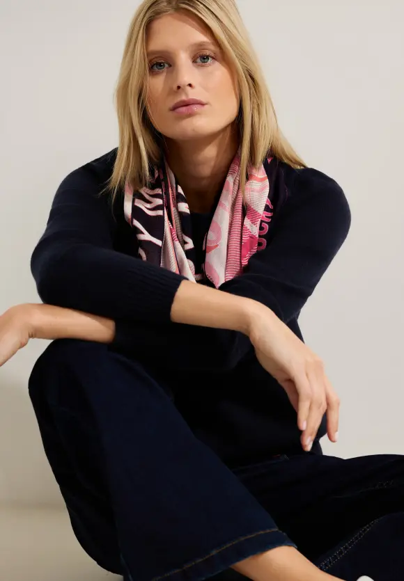 Printloop mit Wording - cosy coral