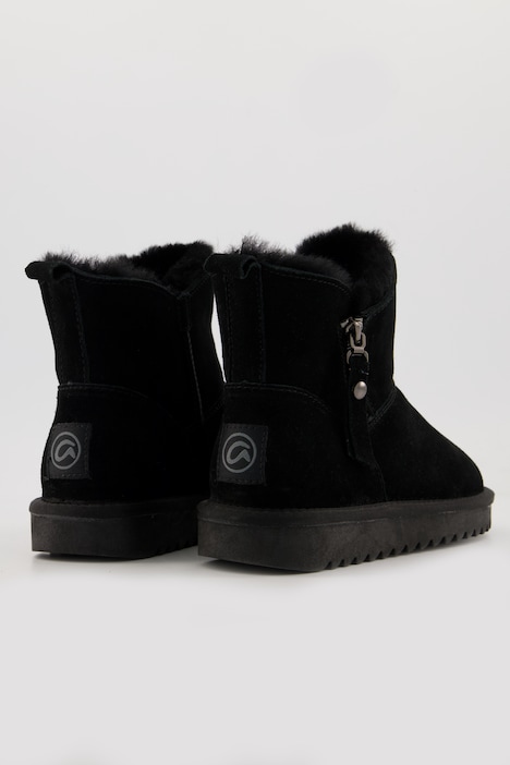 Ara Lammfell-Boots, Zipper, kuschelweich, leicht