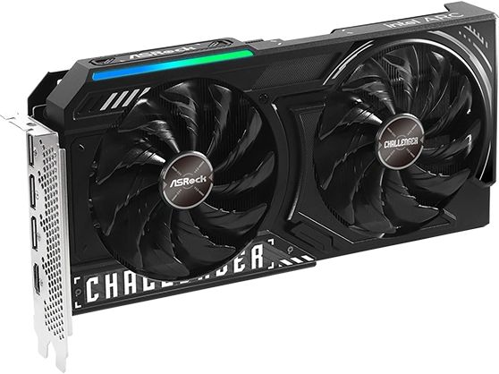 ASRock Grafikkarte Intel Arc B570 Challenger 10 GB OC Gamer-Grafikkarte mit 10 GB GDDR6-Speicher, ermöglicht Auflösungen bis zu 8k