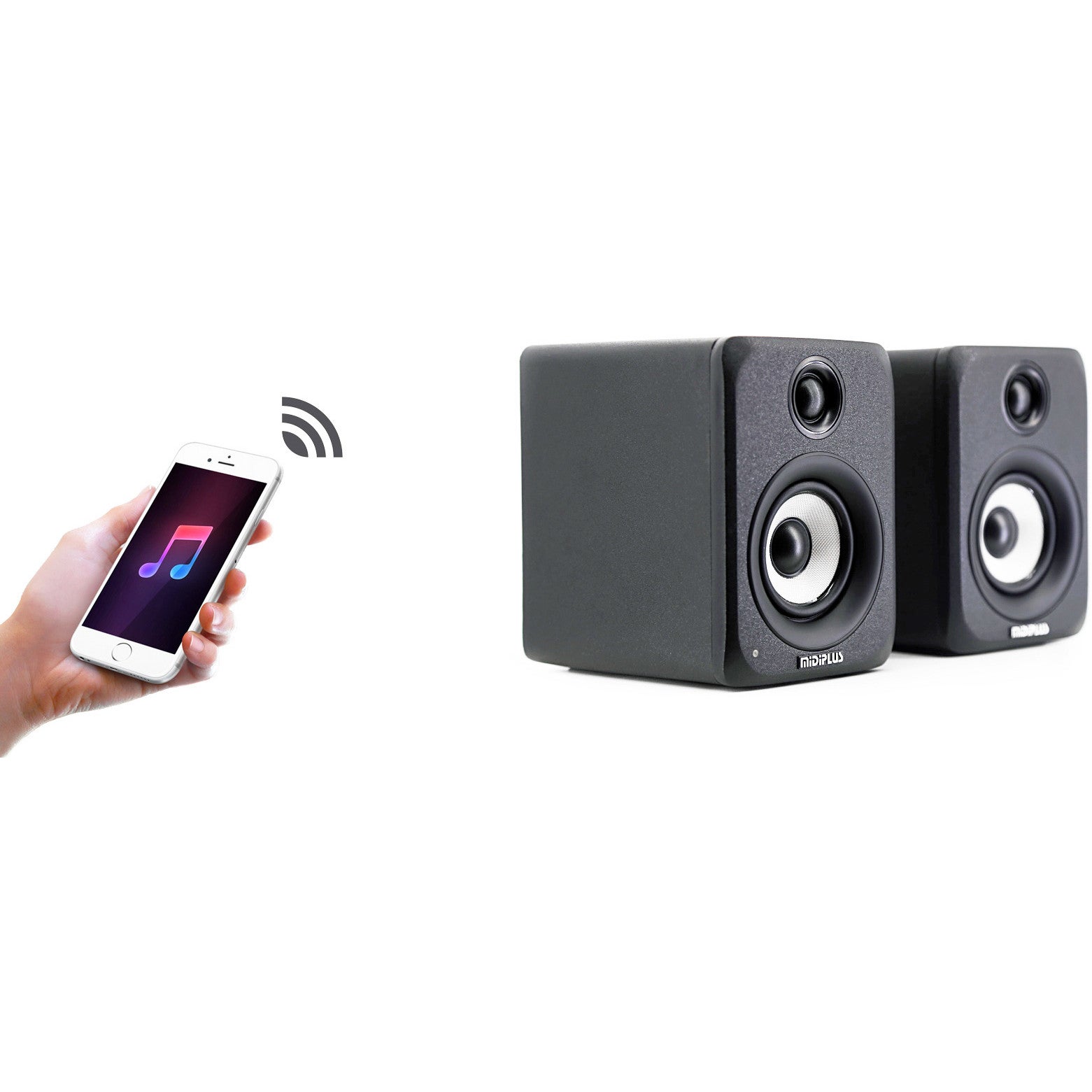 Midiplus MI3 actieve studiomonitoren met Bluetooth