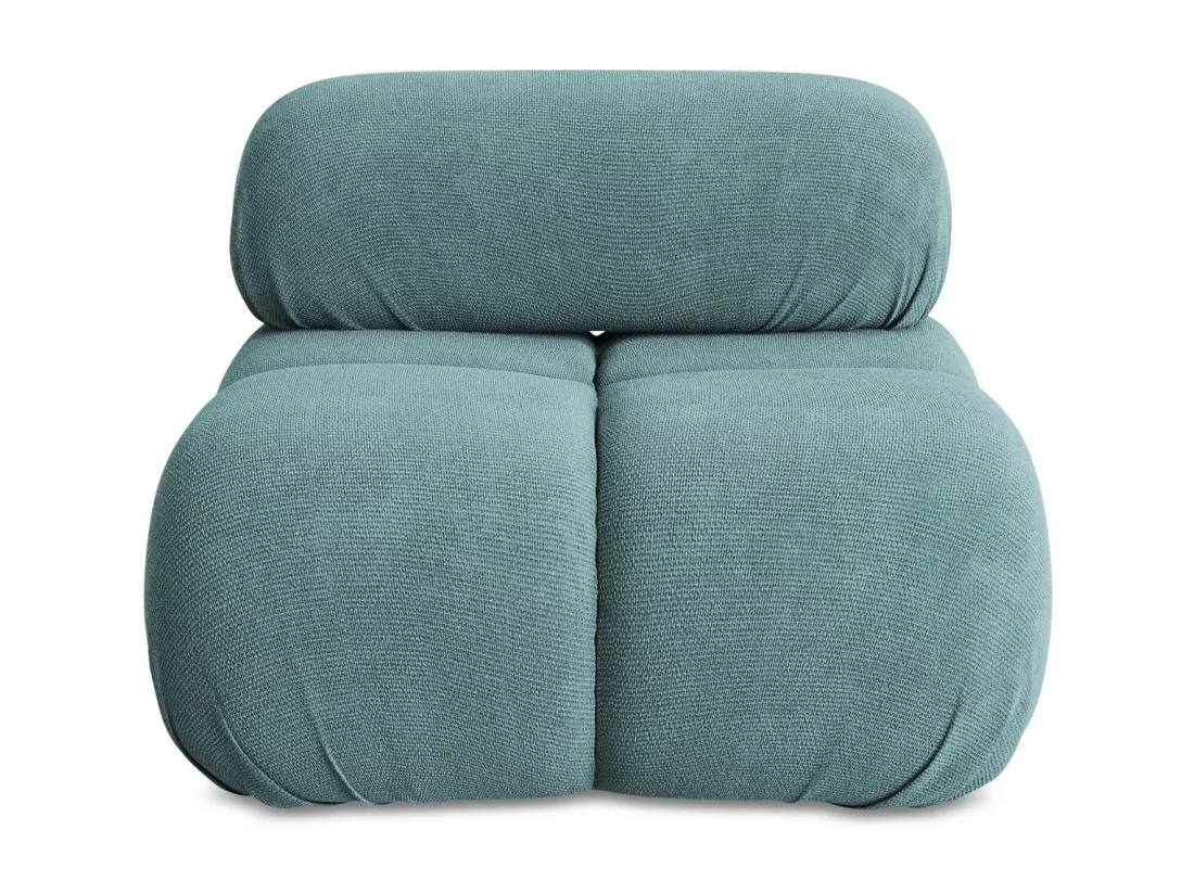 Fauteuil en Chenille - jeans - LOKUA