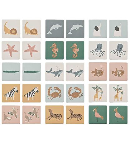 Liewood Vendespil - Wallis - Sea Creature/All Together Mix