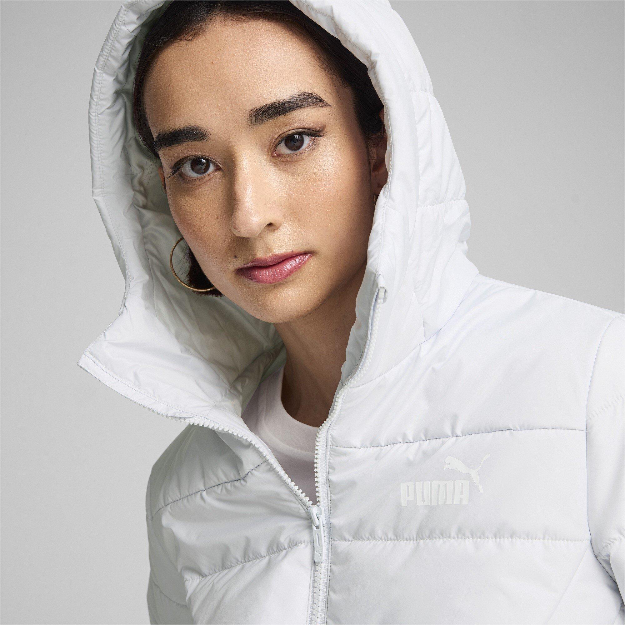 Puma Essentials Hooded Padded Jacket Womens