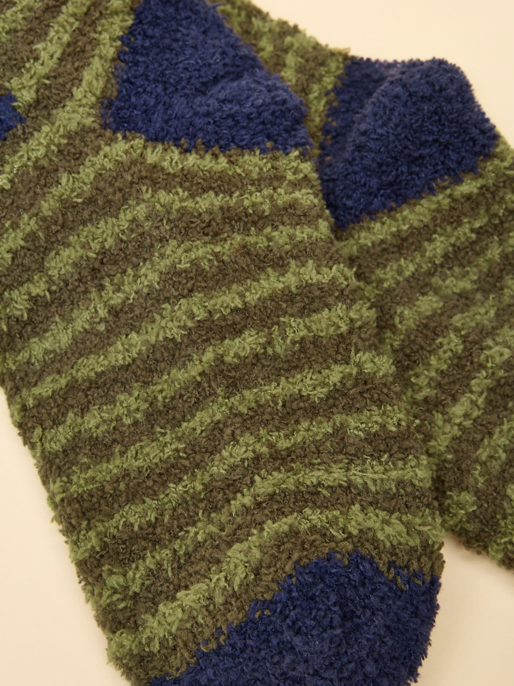 Groen dinosaurus - Joules Kids' Fluffy Socks
