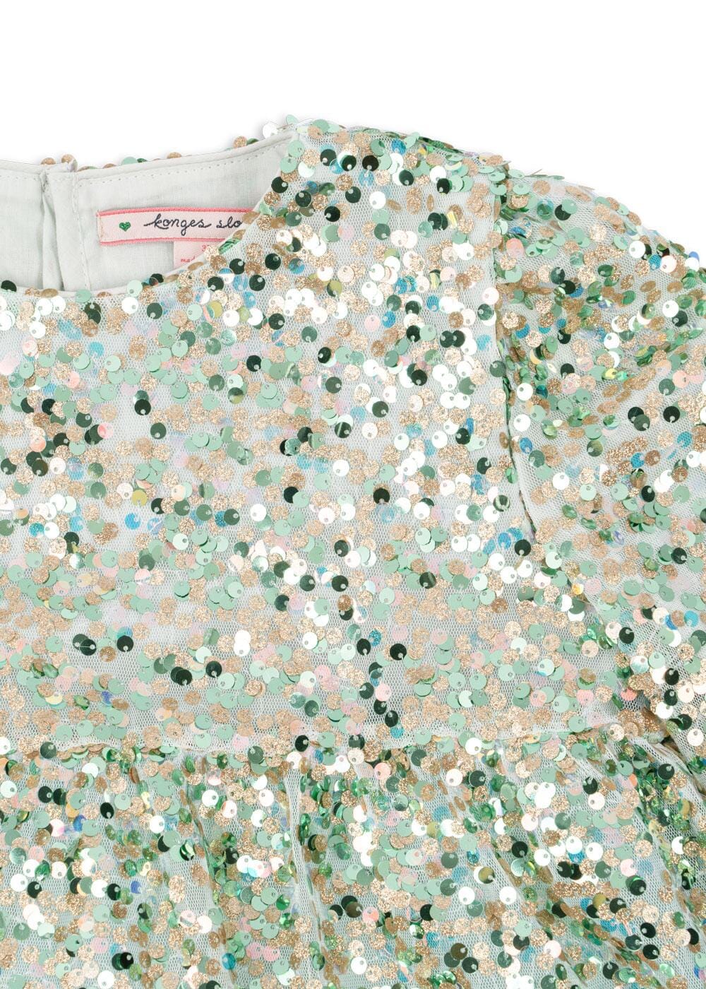 Konges Sløjd Lila Sequins Dress green