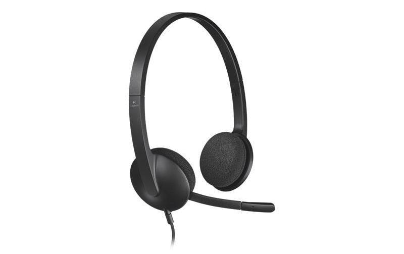 Headset H340 USB Stereo SchwarzUSB-A Headset