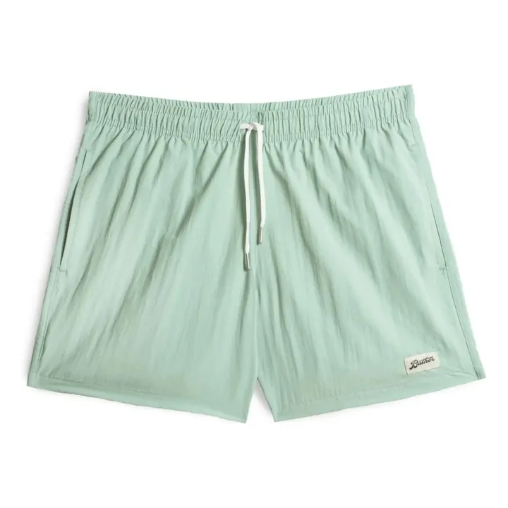 Bather Short de Bain Solid Fibres Recyclées | Vert