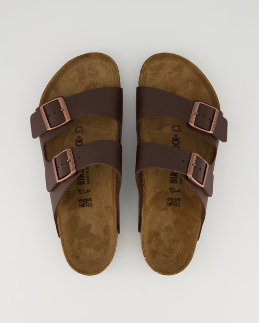 Birkenstock Arizona Pantoletten in Braun