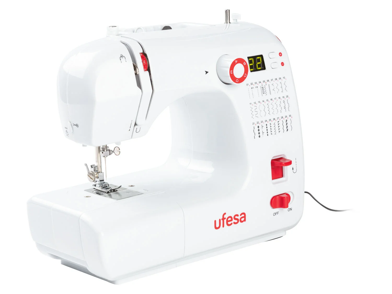 Ufesa N&auml;hmaschine &raquo;SW3003 Performance&laquo;, mit LCD-Display