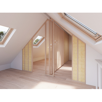 Naadloos wandpaneel Cando 260x60 cm x 12mm - 2 stuks per pak, 3.12m2