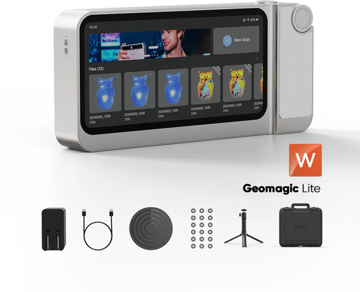 3DMakerpro  Toucan, Premium    Der All-in-One 3D Scanner für jedes Projekt