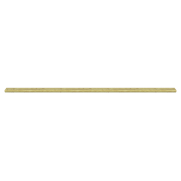 Rhombusprofiel vuren ca. 2,8 x 14,5 cm, lengte ca. 180 cm