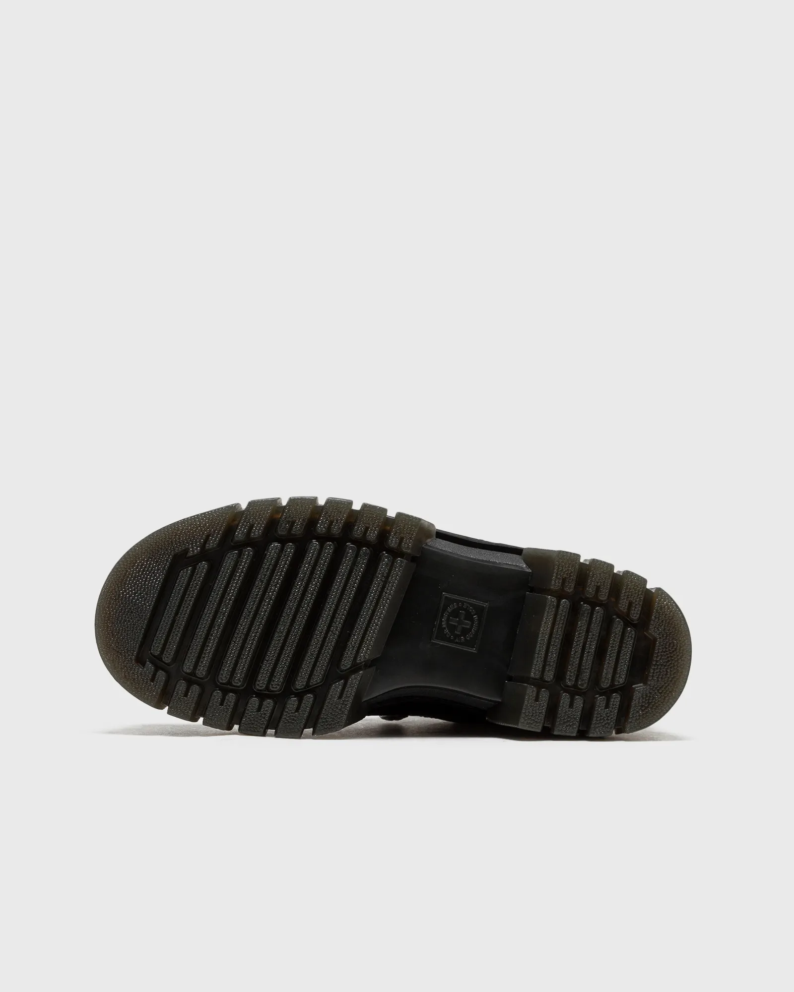 Dr.Martens Audrick 3i Shoe Qltd Black Rubberised Leather+Warm Quilted