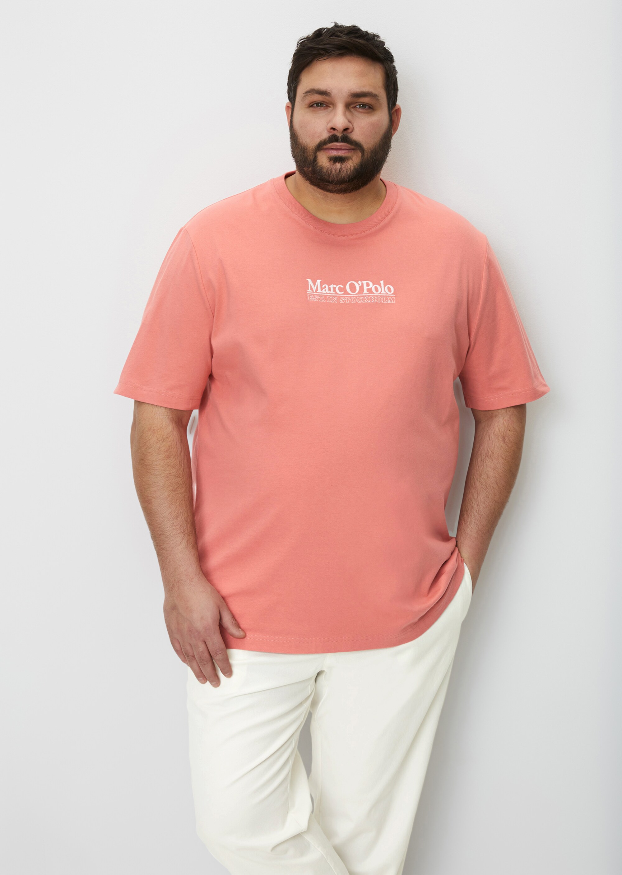 T-Shirt regular aus mittelschwerem Bio-Baumwoll-Jersey
