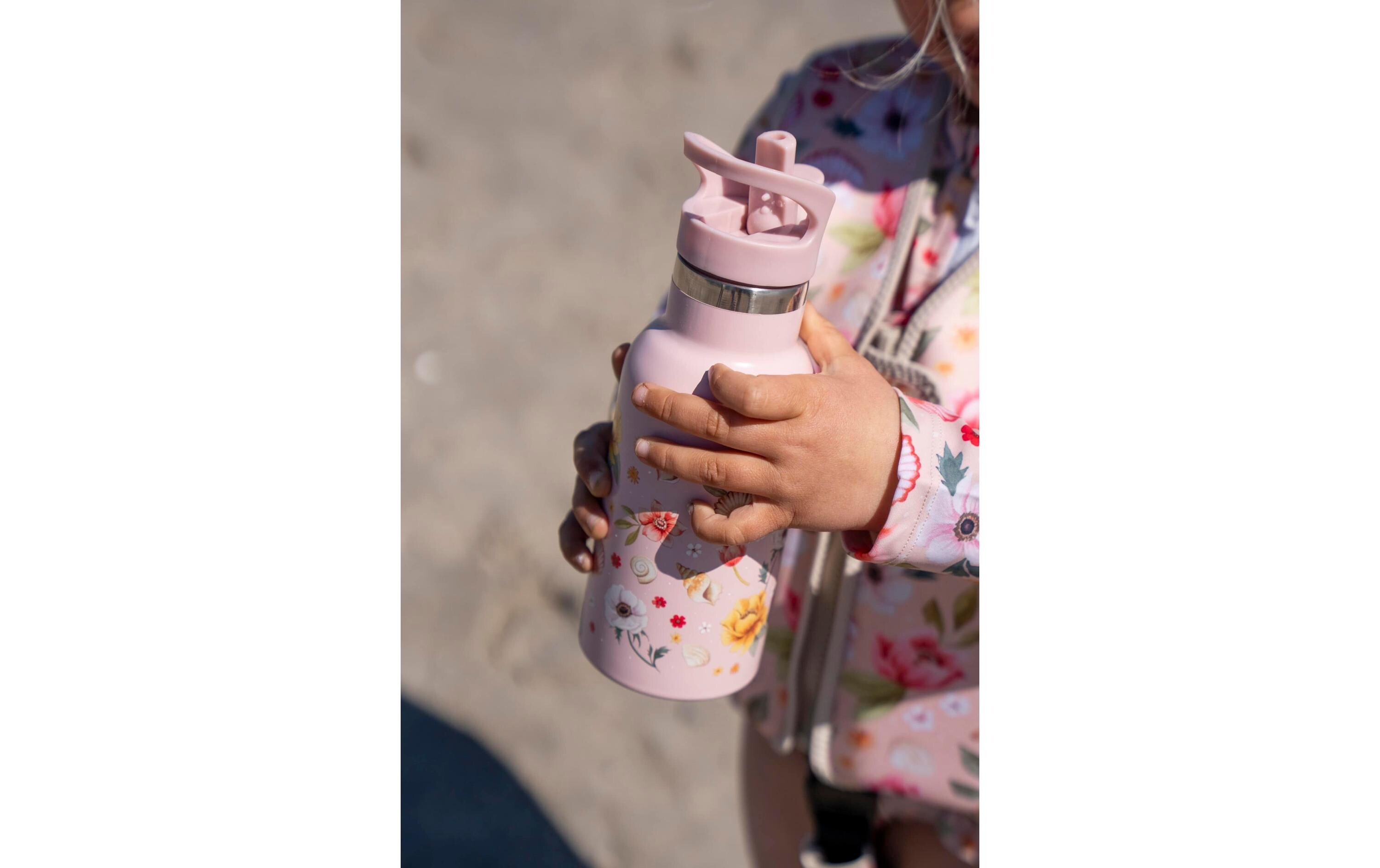 Trinkflasche Ocean Blossom 350 mlTrinkflasche aus rostfreiem Edelstahl