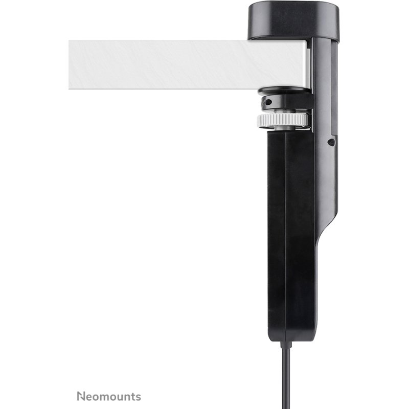Neomounts DS22-840BL6 Multiprise de bureau avec pince et ports USB-C et USB-A - charge rapide