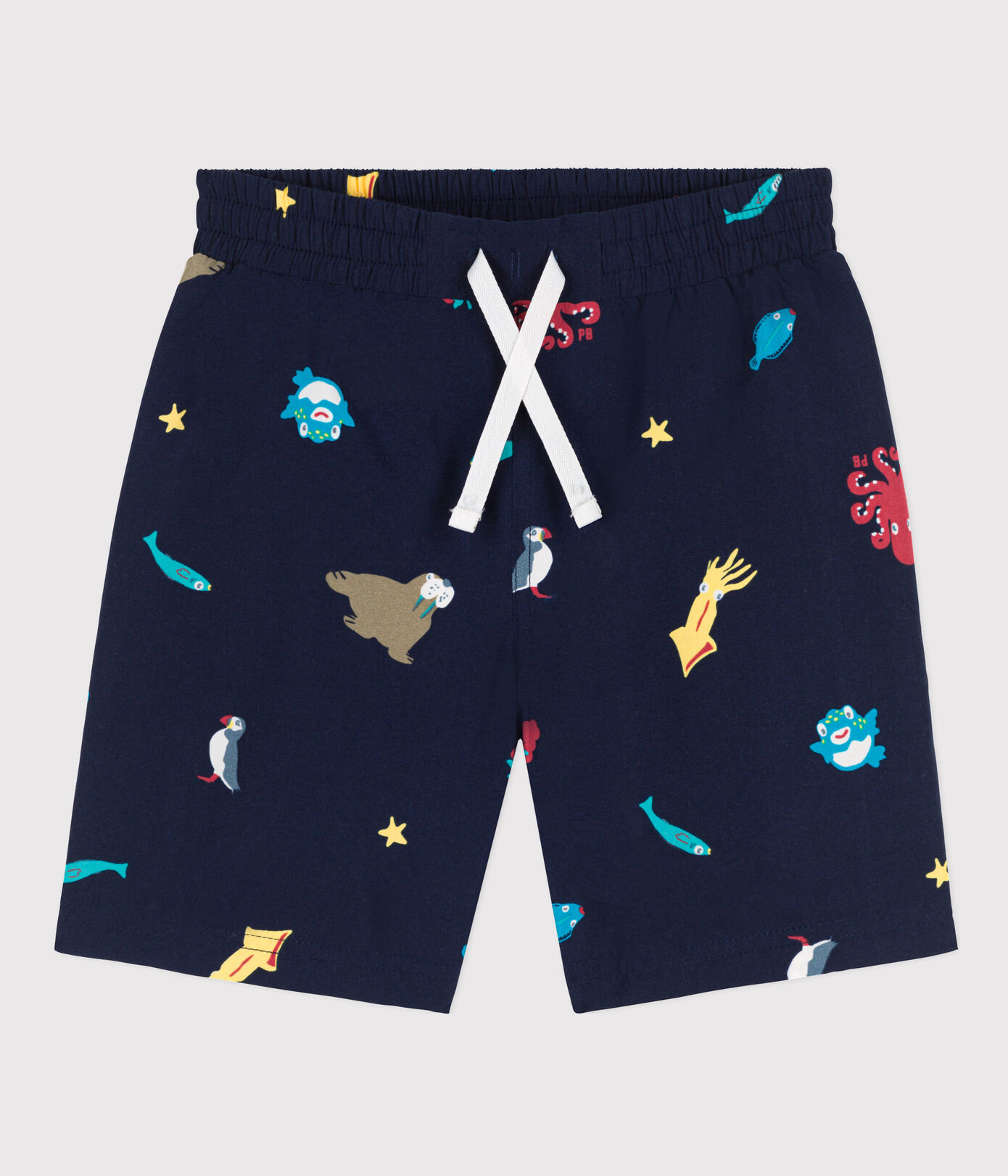 Short de bain recyclé imprimé enfant garçon