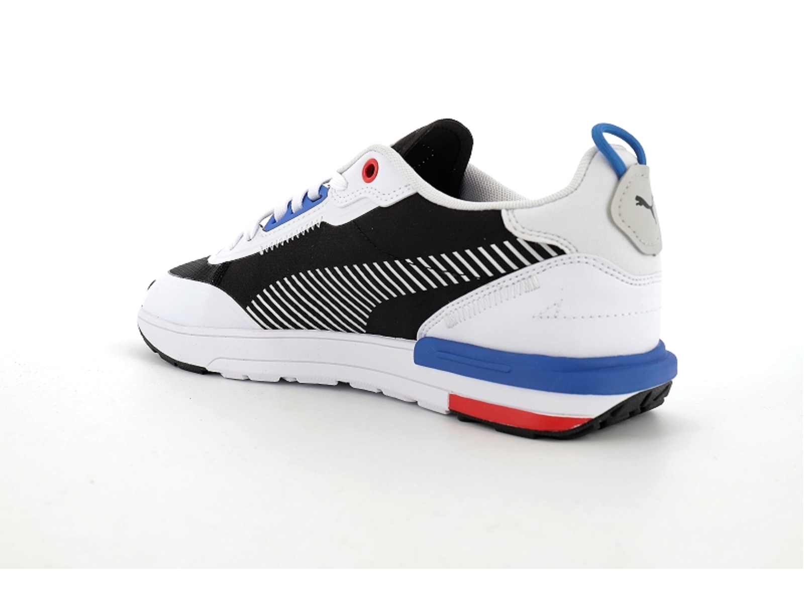 Puma-383057 Synthétique Blanc Noir