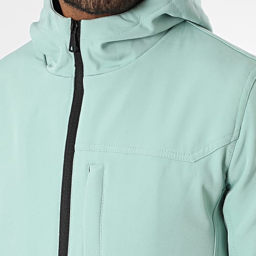 Veste Capuche Turquoise