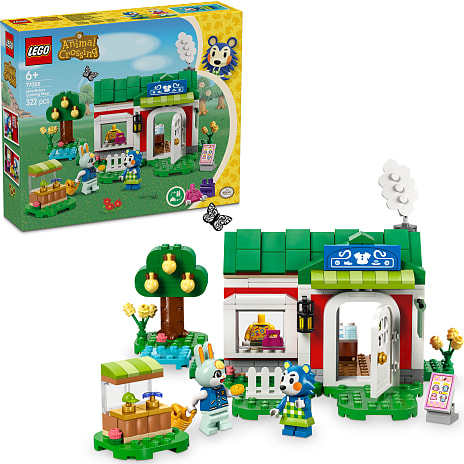 LEGO Animal Crossing tøjbutikken Able Sisters til rolleleg 77055