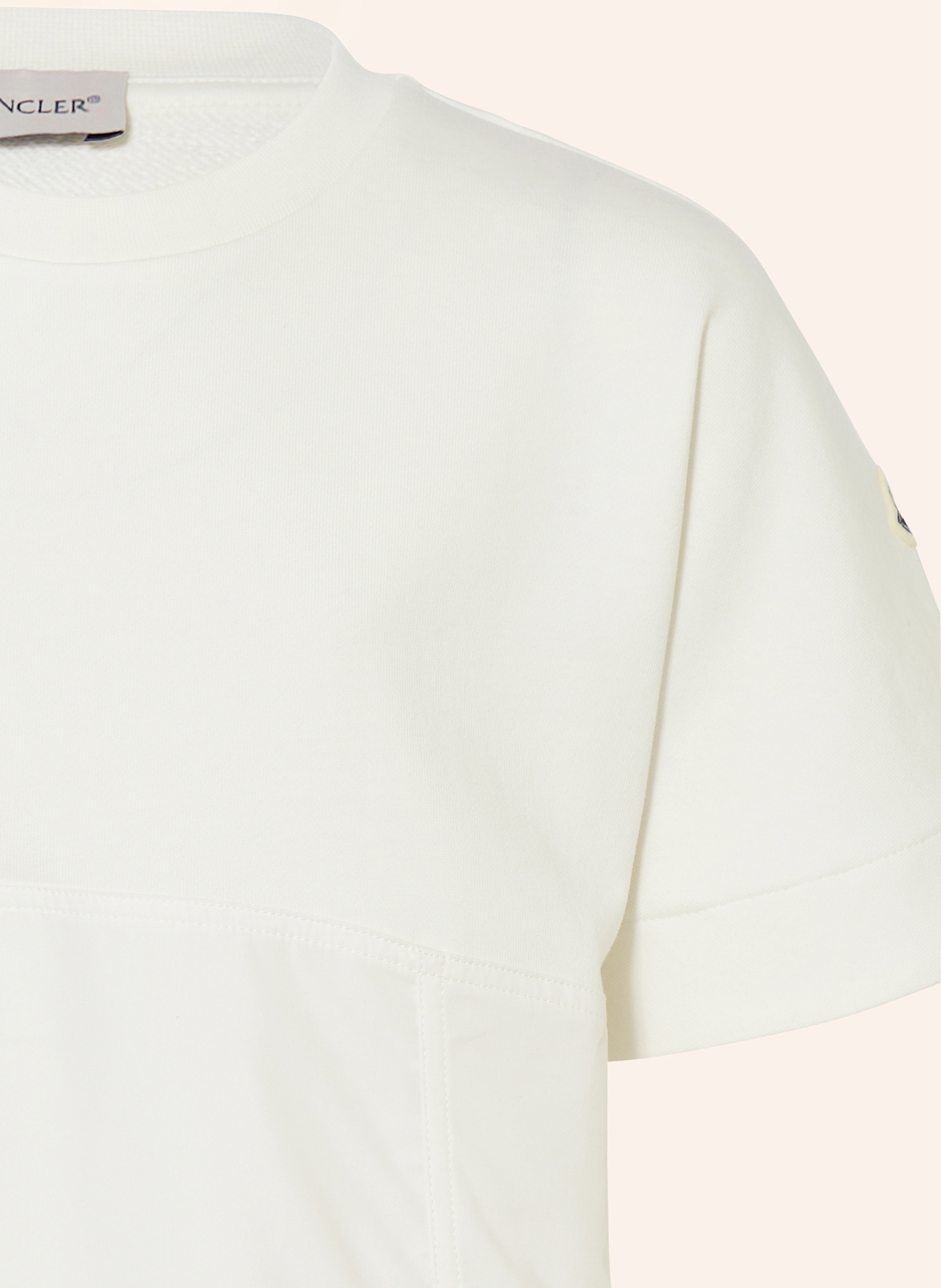 MONCLER enfant Kleid im Materialmix