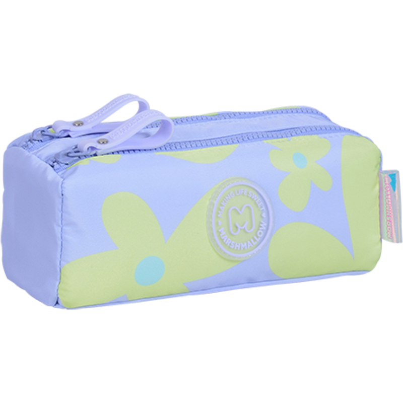 Marshmallow Etui, Petals Blue