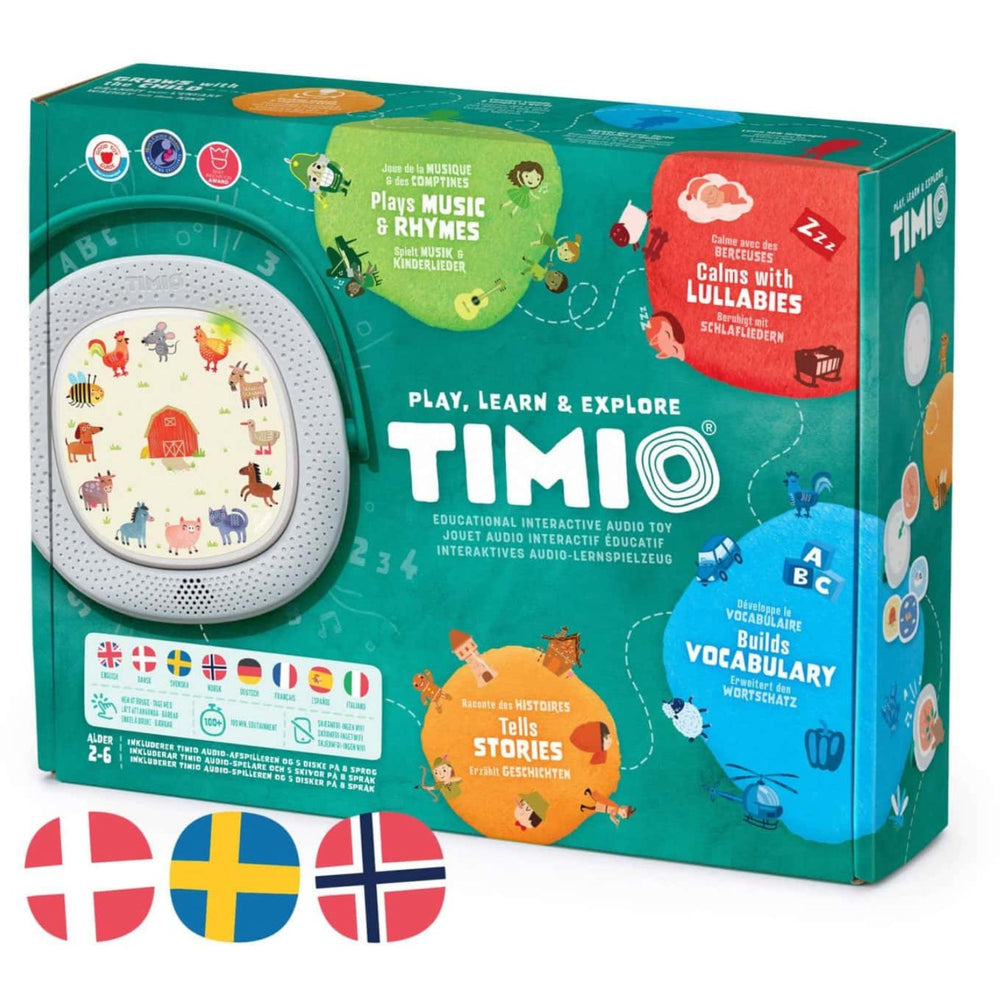 Køb TIMIO® SKANDINAVIEN Startpakke - Genopladelig