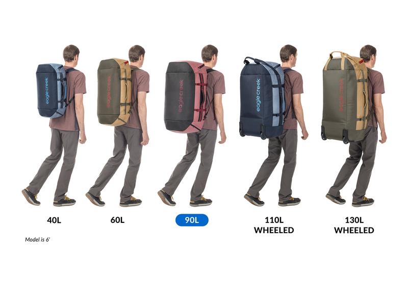 eagle creek Duffle Bag Cargo Hauler 90 l Blau/Grau Wasserabweisender Dufflebag