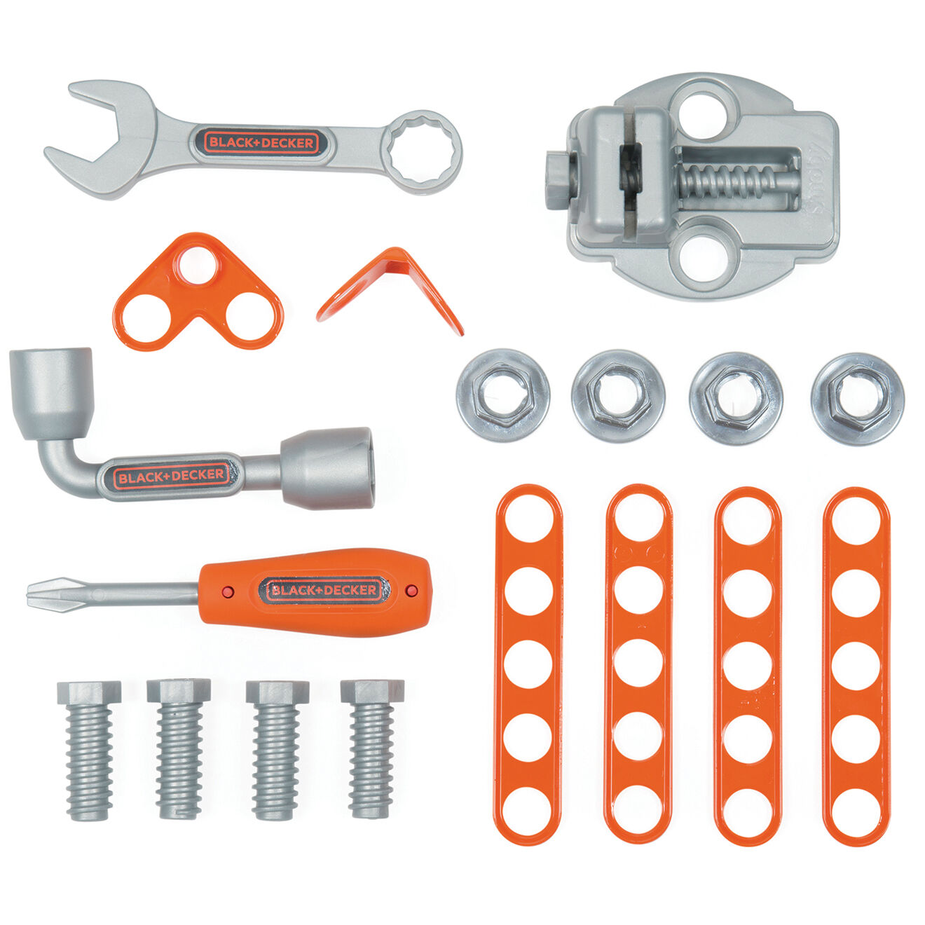 Smoby Diable + Boite Black & Decker multicolore - 230x143x140 cm