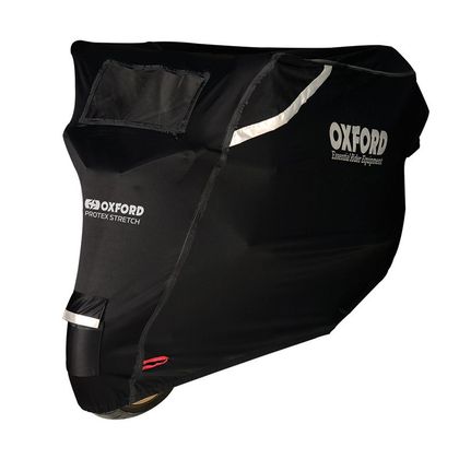 Housse moto Oxford Protex Stretch Outdoor TAILLE L Universel - Noir