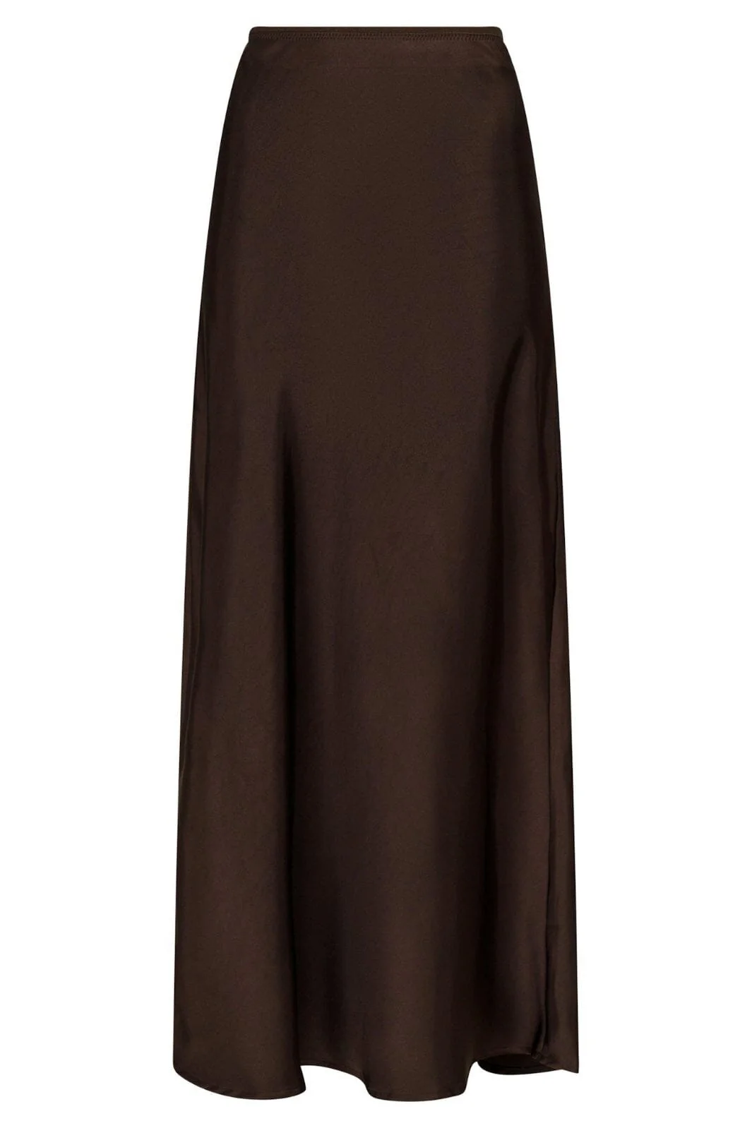 Neo Noir Vicky Heavy Sateen Skirt 159588 dark brown