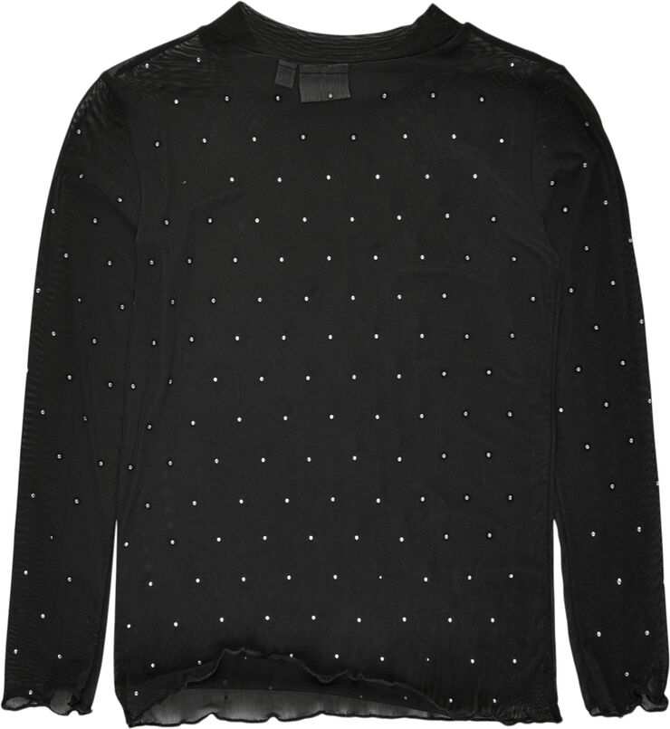 The New TNIvy L_S Top Black beauty