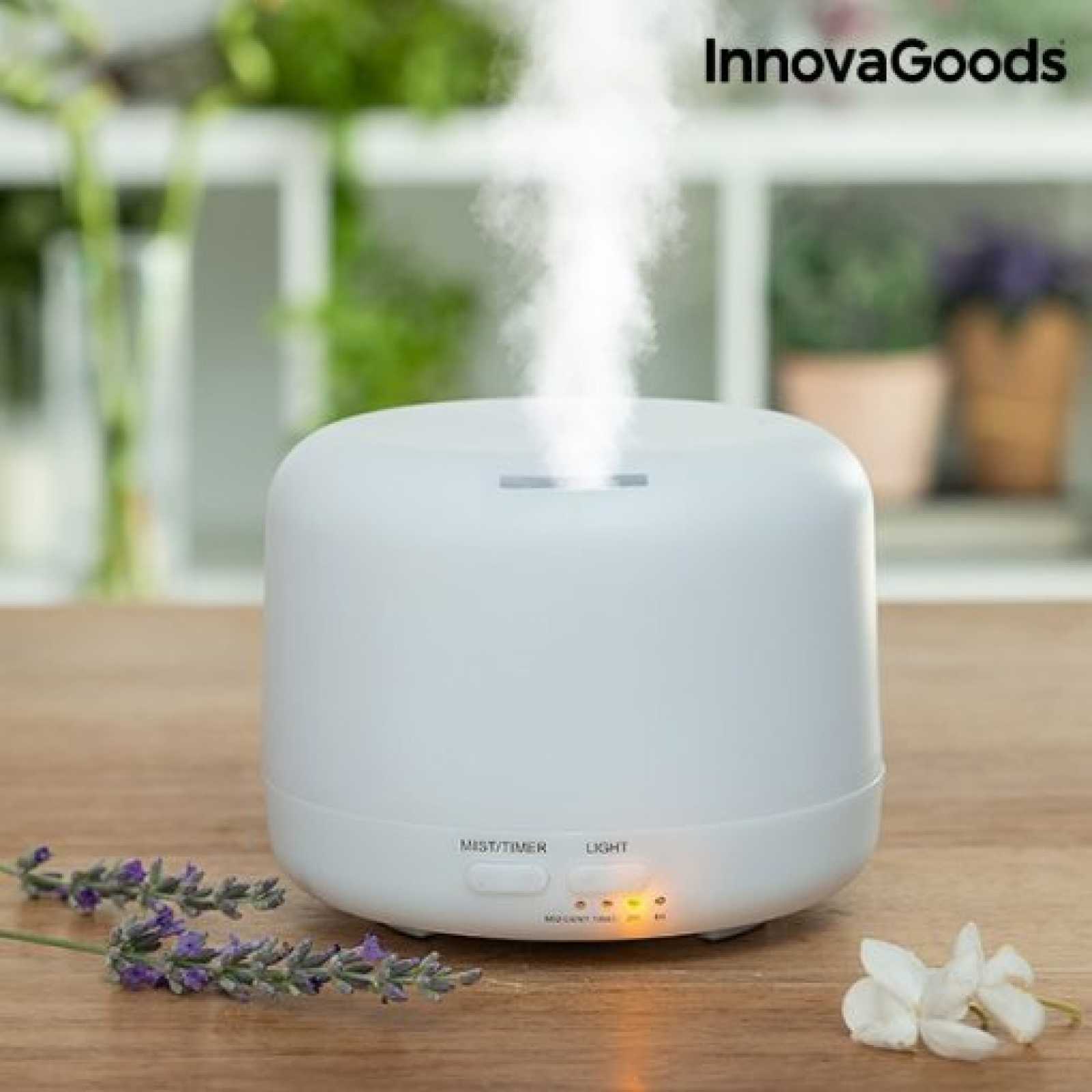 Umidificador de aromaterapia multicolorido InnovaGoods (1 unidade)