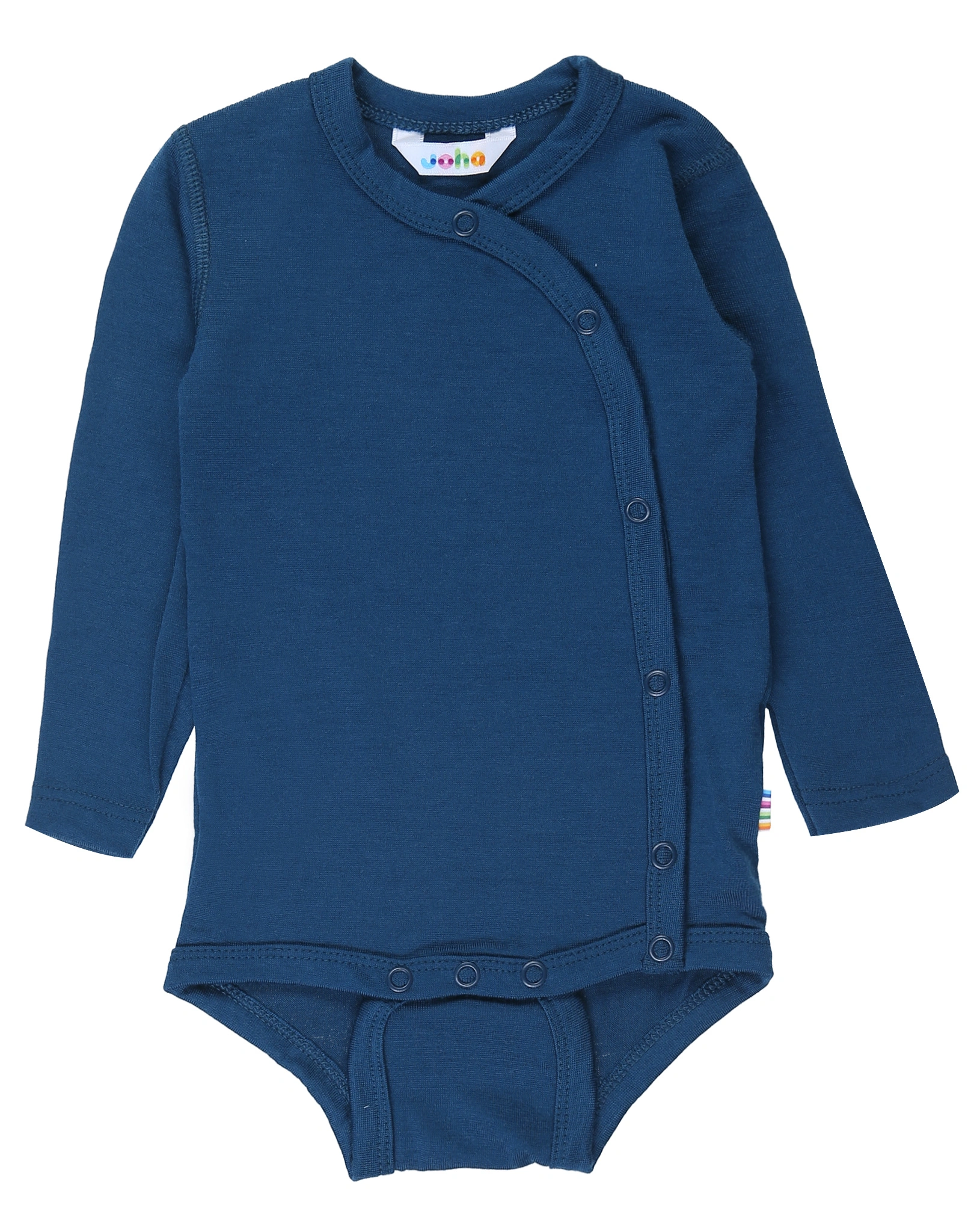 Wickel-Langarmbody 4041 SINGLE WOOL in dark blue