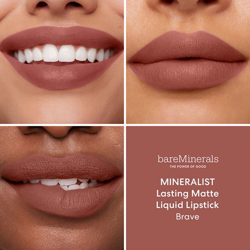 bareMinerals Mineralist Lasting Matte Liquid Læbestift, Brave