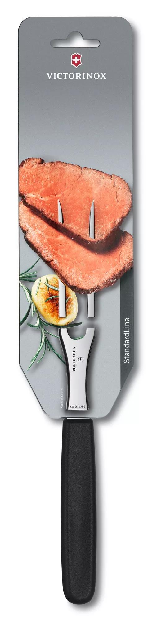 Swiss Classic Fleisch- und Bratengabel-schwarz