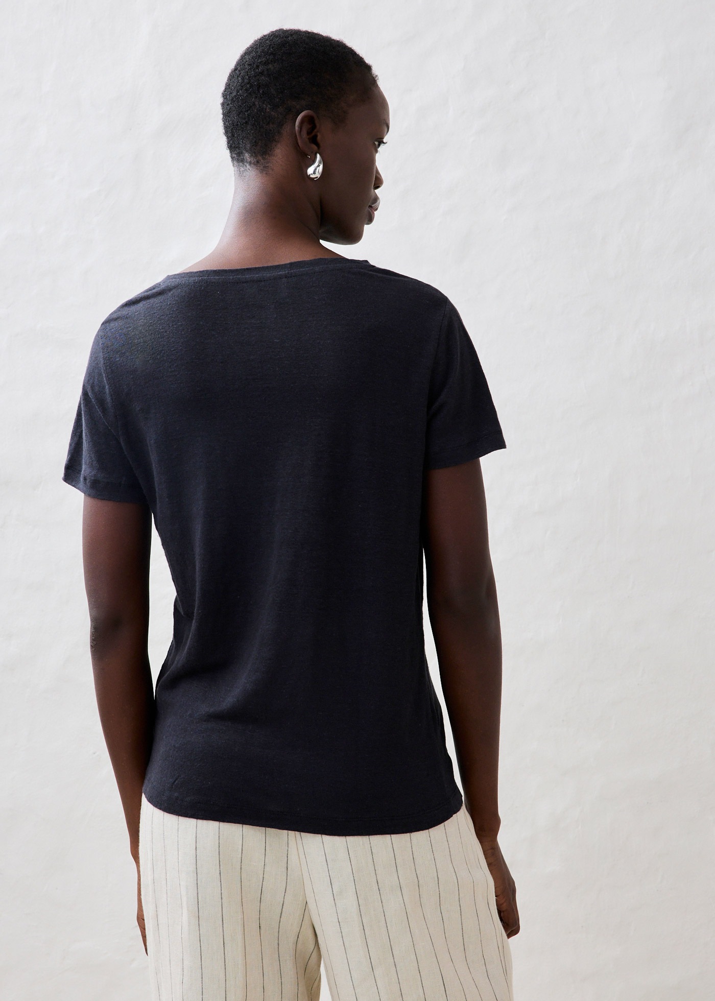bonprix T-Shirt »Shirt aus reinem Leinen«, Shirt aus reinem Leinen