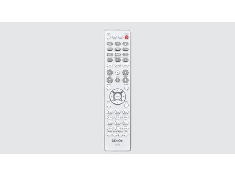 Denon Netzwerk-Musik-System CEOL N12DAB Weiss Design-Komplettsystem mit CD-Player, DAB-/UKW-Radio, HDMI ARC und Streaming