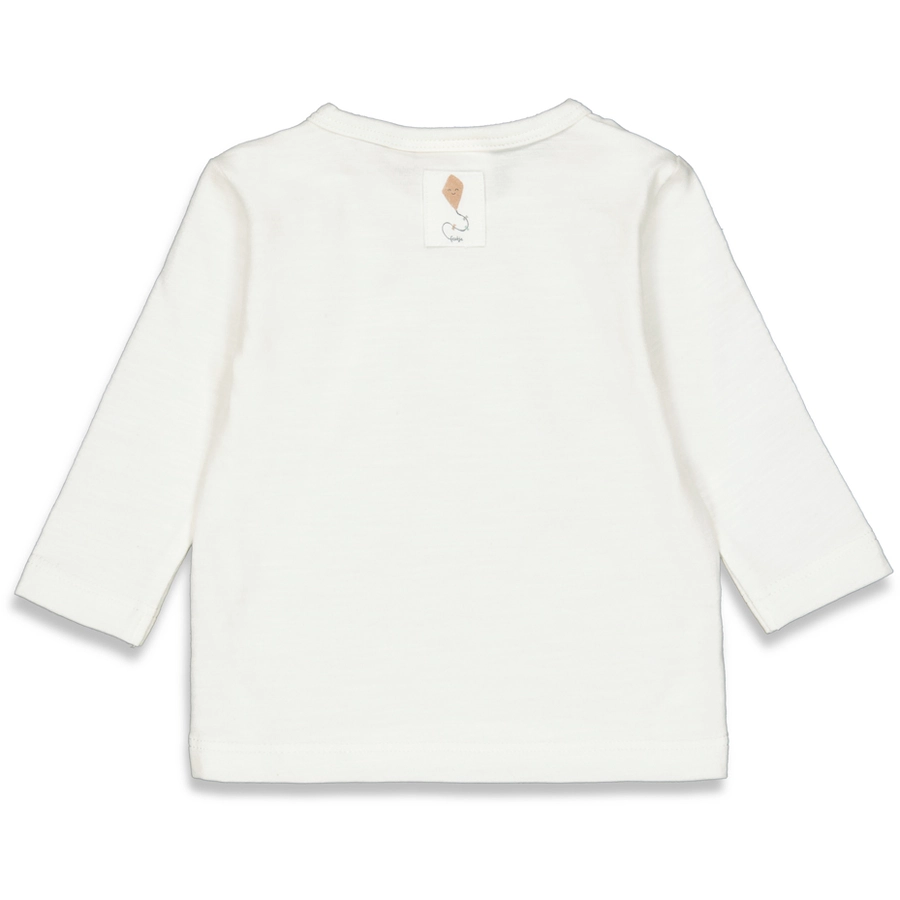 Feetje Langarmshirt Keep On Smiling Natur