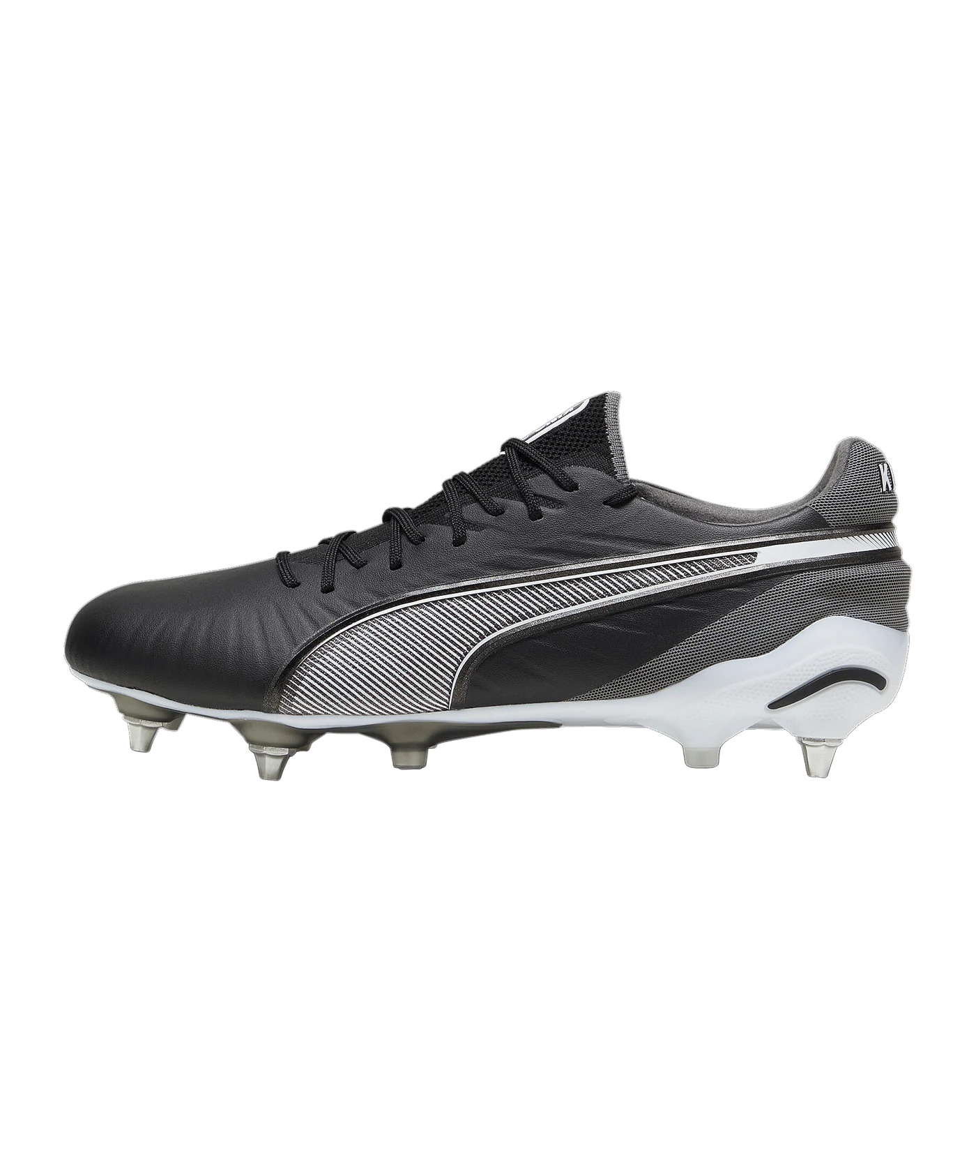 PUMA KING Ultimate MxSG Eclipse Schwarz Weiss F01